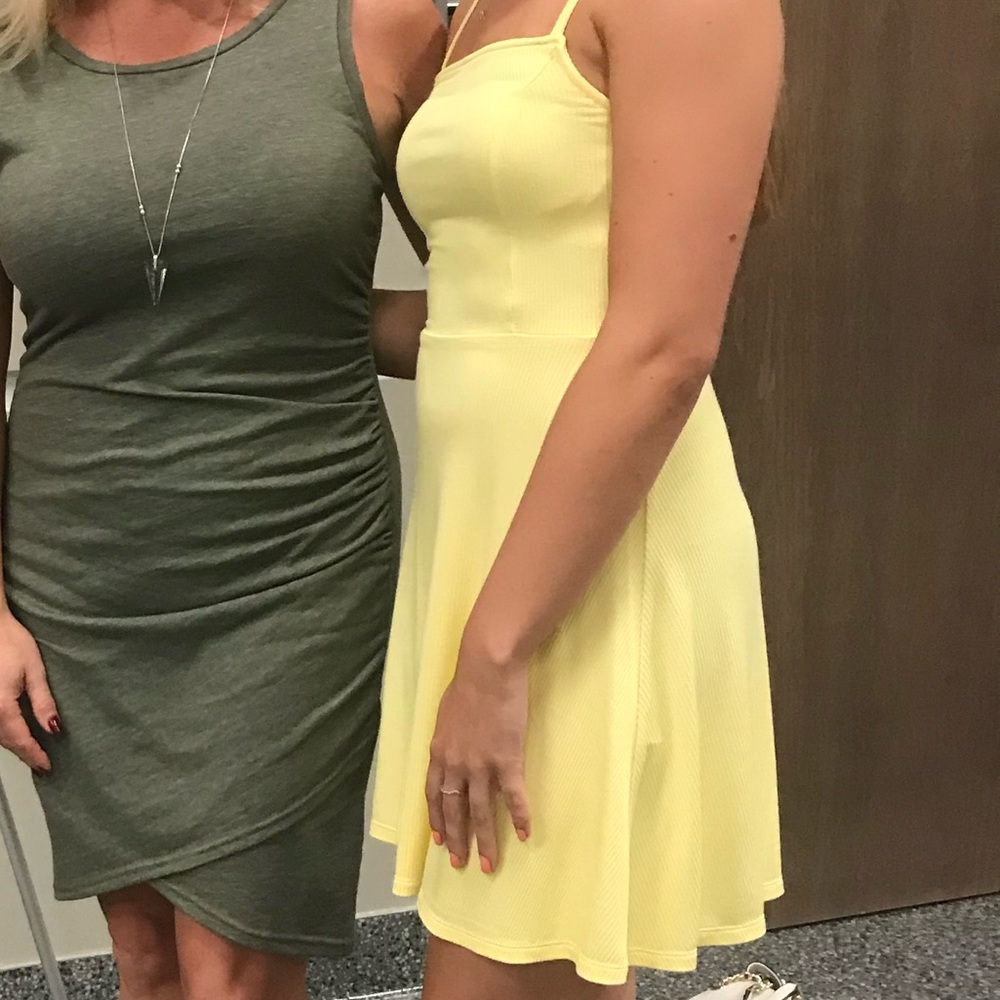 Yellow Forever 21 Spring/Summer Dress